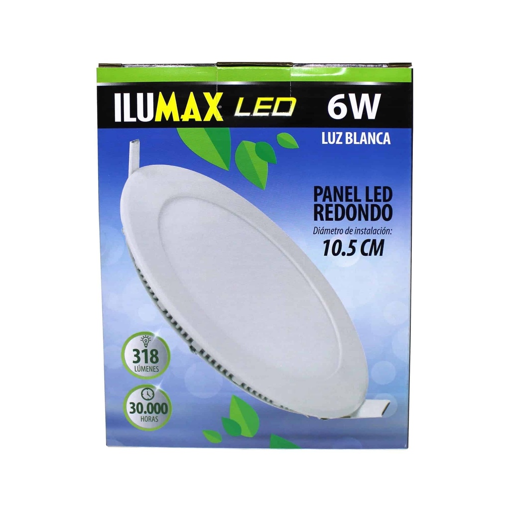 PANEL REDON 6W LED 4" ILUMAX