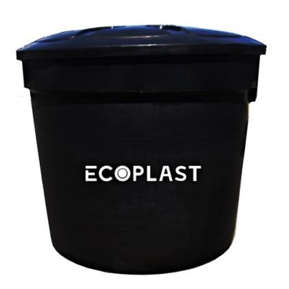 TANQUE ELEV 1000 LTS ECOPLAST NEGRO INT Y EXT MC