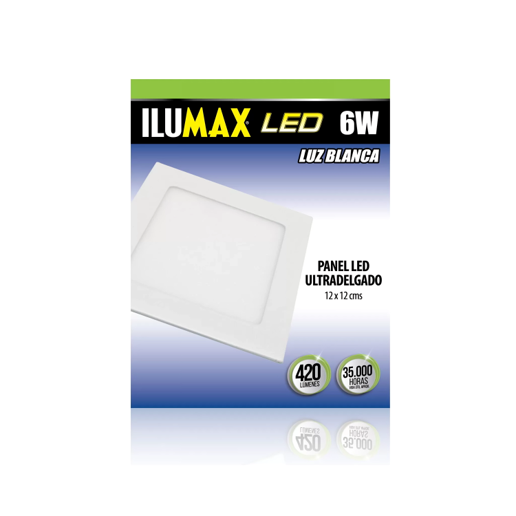 PANEL CUAD 6W LED ILUMAX REF. 898 / COD.202545