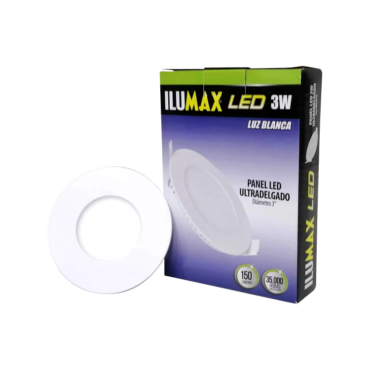 PANEL LED REDO 3W ILUMAX / COD.202563