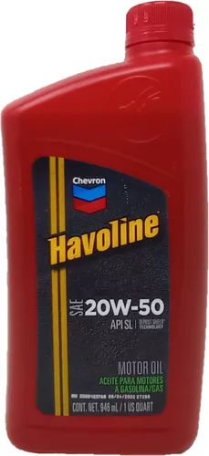 AC HAVOLINE SAE 50 1/4