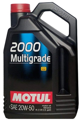 [701081] AC MOTUL 2000 20W-50 4LITROS